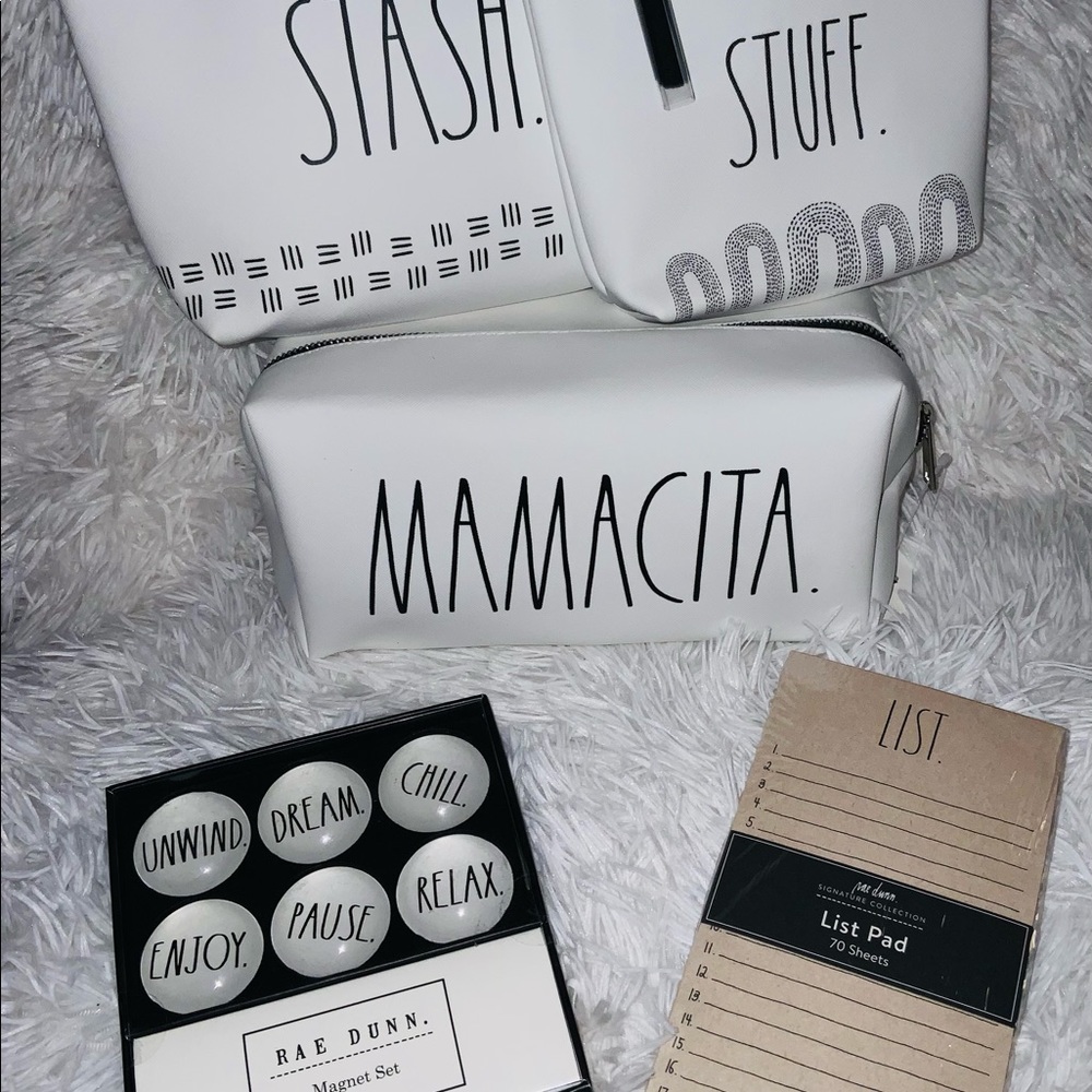 Rae Dunn Mamacita Stash Stuff List Lot
